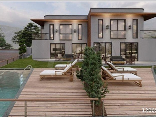 Dörttepede Satılık Lüks 5+2 İkiz Müstakil Villalar
