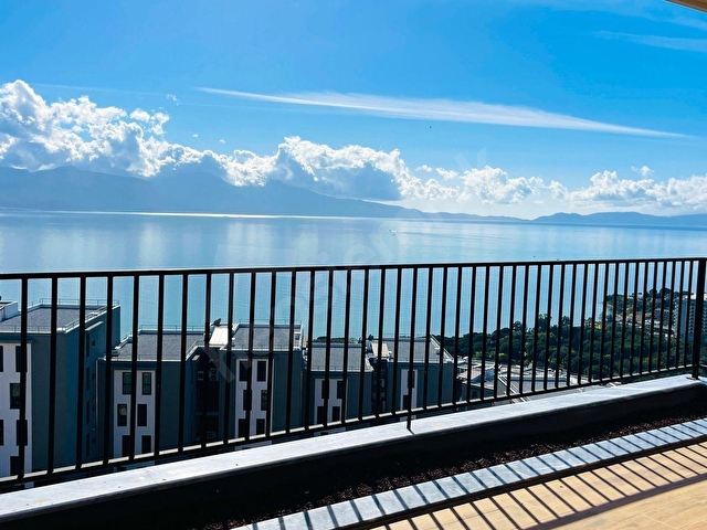 Full Deniz Manzaralı Satılık Daire, Havuzlu Site | Kuşadası - Görsel 5