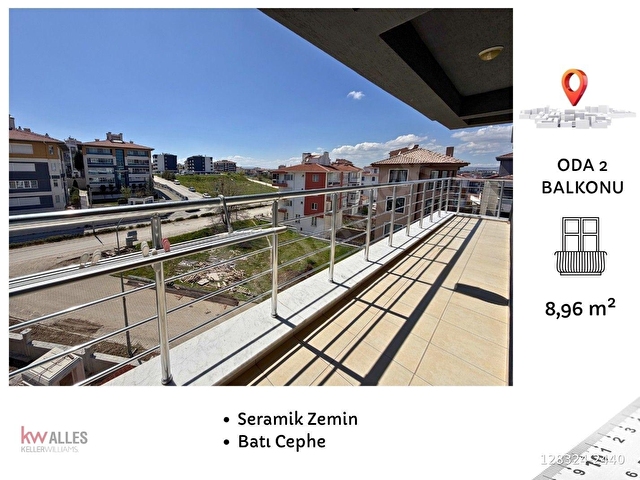 ALLESten BATIKENTte 3+1 ÇİFT BALKONLU/ KAPALI GARAJLI DAİRE - Görsel 30