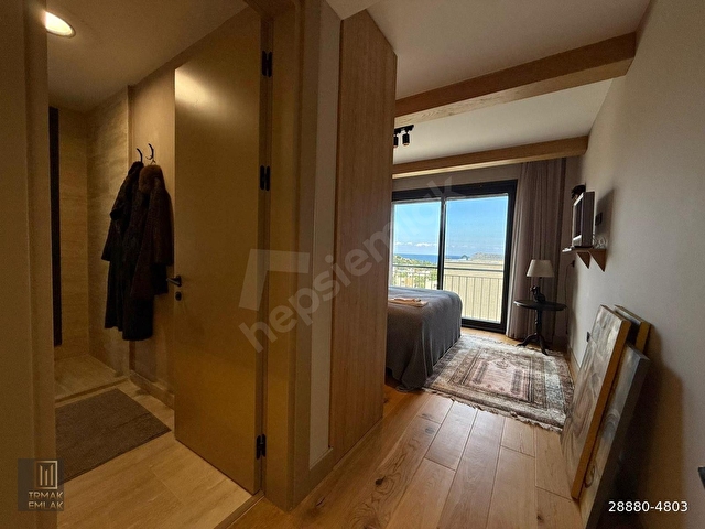 Gümüşlük 4+1 Sahile 600 m Modern Mimari Havuzlu Villa - Görsel 28