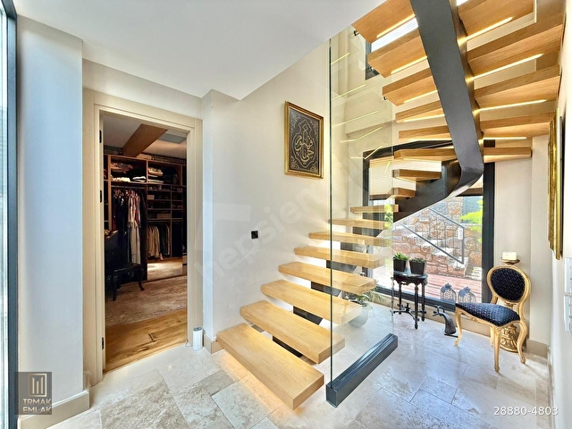 Gümüşlük 4+1 Sahile 600 m Modern Mimari Havuzlu Villa - Görsel 23