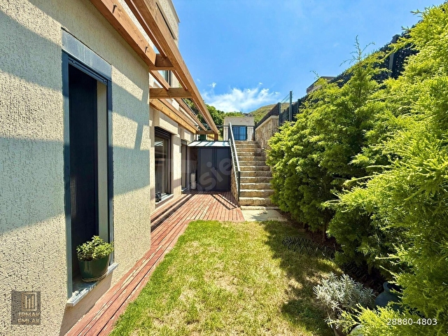 Gümüşlük 4+1 Sahile 600 m Modern Mimari Havuzlu Villa - Görsel 8