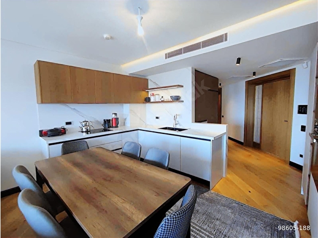 Denize Sıfır Site İçerisinde Kiralık Eşyalı 2+1 Bahçe Katı - Görsel 23