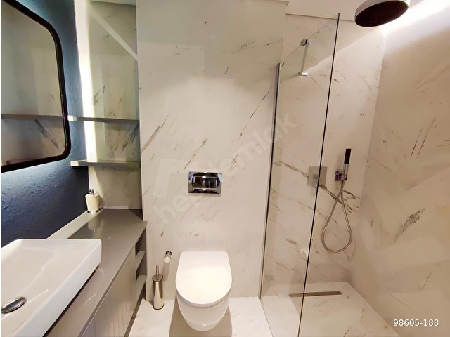 Denize Sıfır Site İçerisinde Kiralık Eşyalı 2+1 Bahçe Katı - Görsel 11