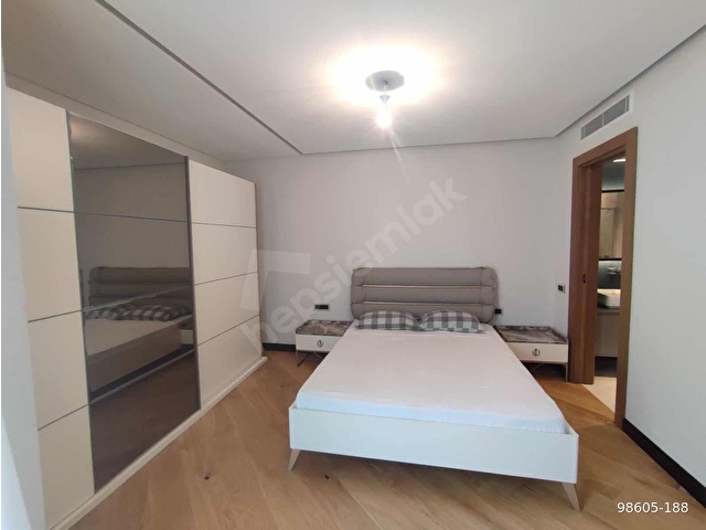 Denize Sıfır Site İçerisinde Kiralık Eşyalı 2+1 Bahçe Katı - Görsel 20