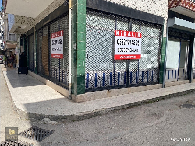 BOZBEY EMLAKTAN BUCA FIRAT MAHALLESİ 100 M2 KÖŞE BAŞI KİRALIK DEPO DÜKKAN