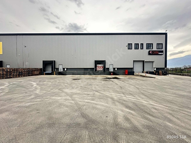 SAMANLI LOJİSTİK MERKEZİ KİRALIK 1300m2 veya 2600m2 DEPO ANTREPO