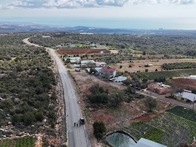 ERDEMLİ BATISANDAL DENİZ MANZARALI SATILIK 386  M2 ARSA - Görsel 11