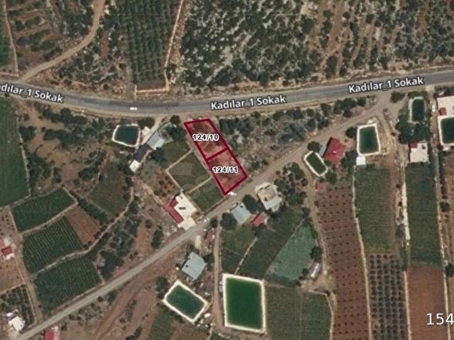 ERDEMLİ BATISANDAL DENİZ MANZARALI SATILIK 386  M2 ARSA - Görsel 4
