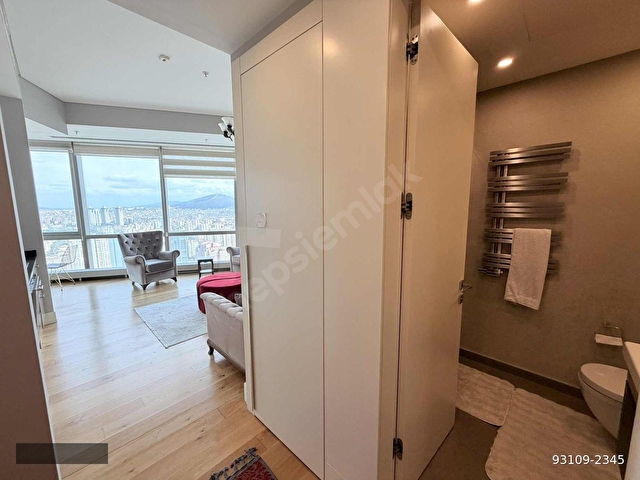 Metropol İstanbul / Eşyalı Kiralık 1+0 Geniş Deniz Manz. Daire - Görsel 5
