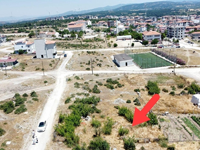 DERONASTAN AYVACIK HAMDİBEY MAH. SATILIK 325 M2 İMARLI ARSA - Görsel 8