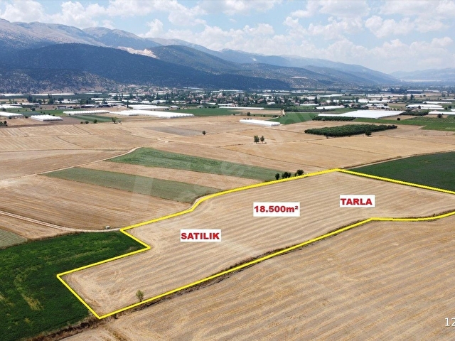 VİP GAYRİMENKULden ZÜMRÜTOVA MAH. 18.500m² TARLA - Görsel 14