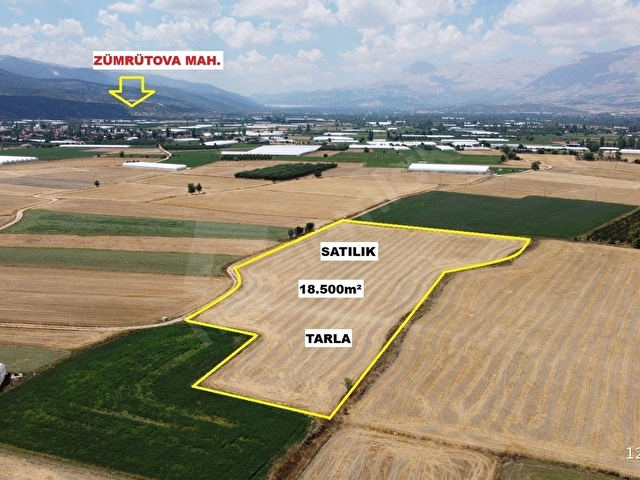 VİP GAYRİMENKULden ZÜMRÜTOVA MAH. 18.500m² TARLA - Görsel 15