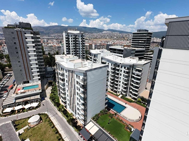 Park Yaşam Bornovada, Yaşar Üniversitesi Yanı Kiralık lüks 1+1 - Görsel 22
