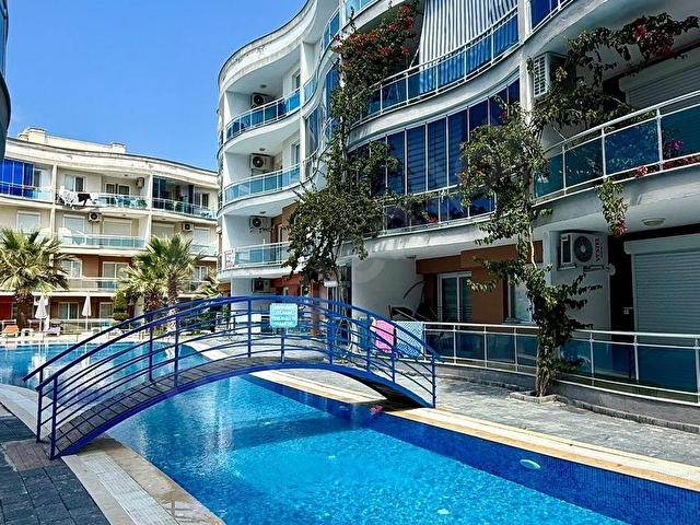 DEĞİRMENDERE MAH DE HAVUZ CEPHELİ EŞYALI SATILIK 1+1 DAİRE !!