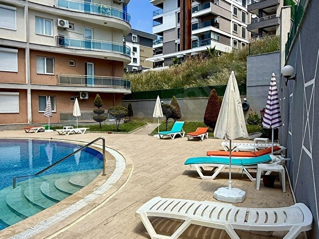 DEĞİRMENDERE MAH DE HAVUZ CEPHELİ EŞYALI SATILIK 1+1 DAİRE !! - Görsel 10