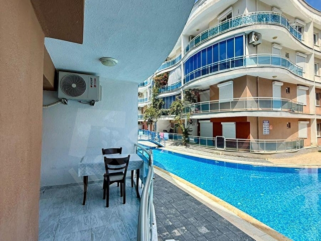DEĞİRMENDERE MAH DE HAVUZ CEPHELİ EŞYALI SATILIK 1+1 DAİRE !! - Görsel 11