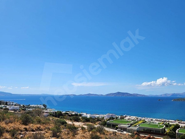 BODRUM TURGUTREİS TE DENİZ MANZARALI, SATILIK EŞSİZ İKİ PARSEL! - Görsel 11