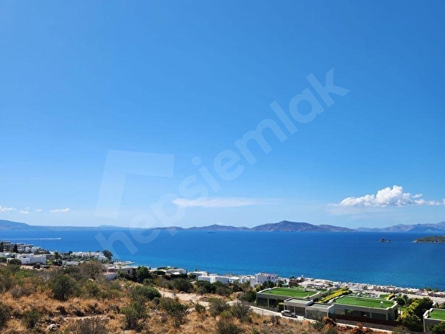 BODRUM TURGUTREİS TE DENİZ MANZARALI, SATILIK EŞSİZ İKİ PARSEL! - Görsel 3