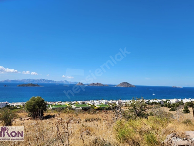 BODRUM TURGUTREİS TE DENİZ MANZARALI, SATILIK EŞSİZ İKİ PARSEL! - Görsel 7