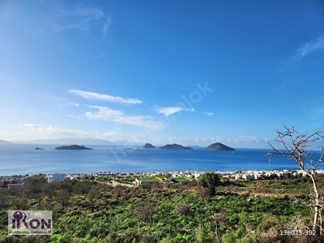 BODRUM TURGUTREİS TE DENİZ MANZARALI, SATILIK EŞSİZ İKİ PARSEL! - Görsel 19
