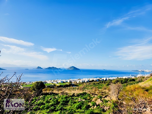 BODRUM TURGUTREİS TE DENİZ MANZARALI, SATILIK EŞSİZ İKİ PARSEL! - Görsel 18