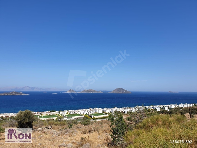 BODRUM TURGUTREİS TE DENİZ MANZARALI, SATILIK EŞSİZ İKİ PARSEL! - Görsel 25