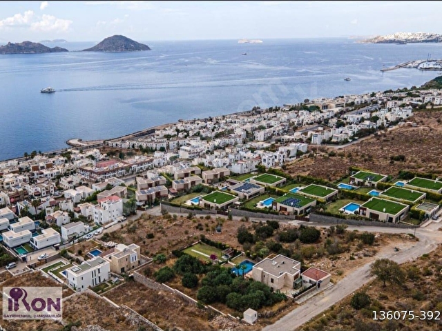 BODRUM TURGUTREİS TE DENİZ MANZARALI, SATILIK EŞSİZ İKİ PARSEL! - Görsel 4