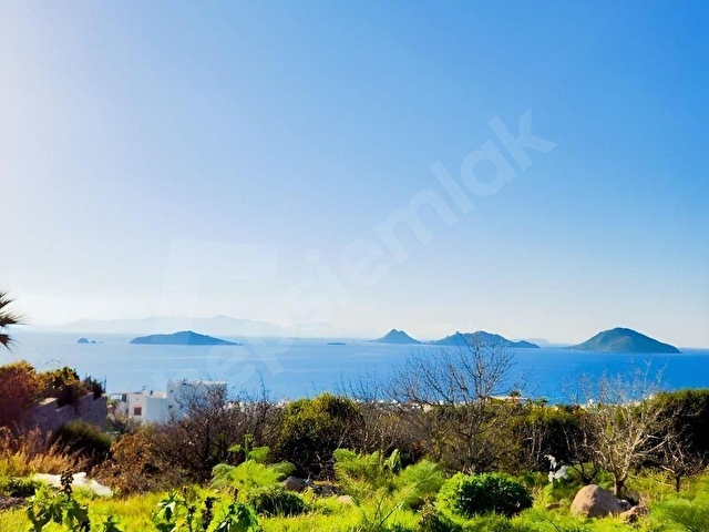 BODRUM TURGUTREİS TE DENİZ MANZARALI, SATILIK EŞSİZ İKİ PARSEL! - Görsel 14