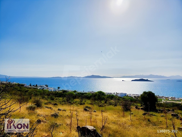 BODRUM TURGUTREİS TE DENİZ MANZARALI, SATILIK EŞSİZ İKİ PARSEL!
