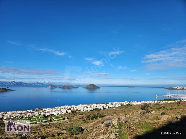 BODRUM TURGUTREİS TE DENİZ MANZARALI, SATILIK EŞSİZ İKİ PARSEL! - Görsel 22