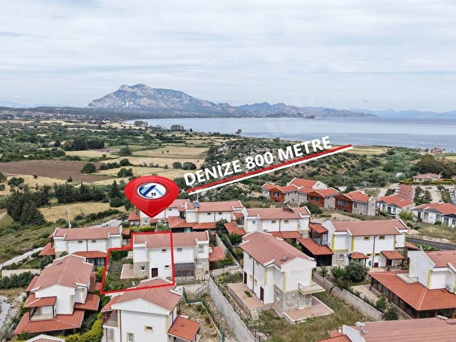 DATÇA BURGAZDA SATILIK 2+1 DUBLEKS BAHÇELİ İKİZ VİLLA - Görsel 5