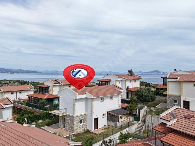 DATÇA BURGAZDA SATILIK 2+1 DUBLEKS BAHÇELİ İKİZ VİLLA - Görsel 2