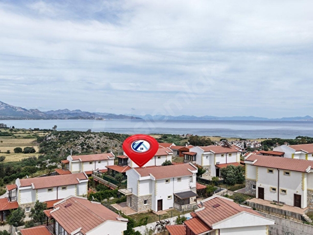 DATÇA BURGAZDA SATILIK 2+1 DUBLEKS BAHÇELİ İKİZ VİLLA - Görsel 3
