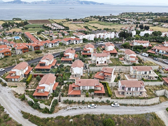 DATÇA BURGAZDA SATILIK 2+1 DUBLEKS BAHÇELİ İKİZ VİLLA - Görsel 30