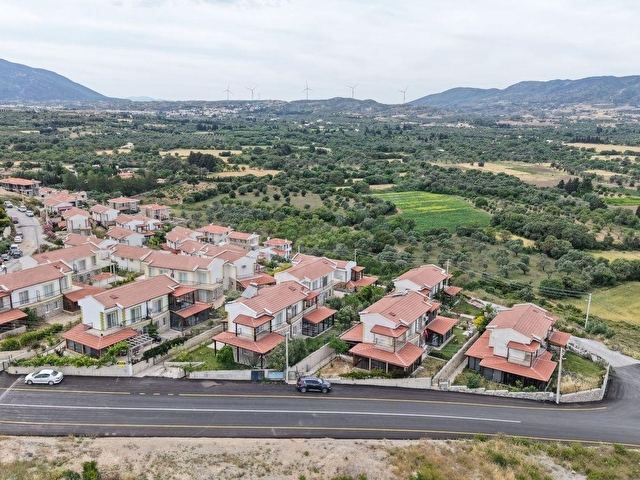 DATÇA BURGAZDA SATILIK 2+1 DUBLEKS BAHÇELİ İKİZ VİLLA - Görsel 28