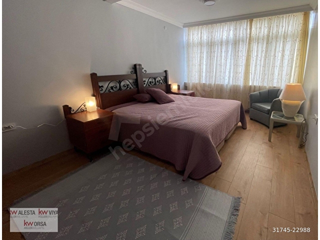 Teraslı, 2 Banyolu, Tam Eşyalı, Aydınlık, Konforlu Daire - Görsel 14
