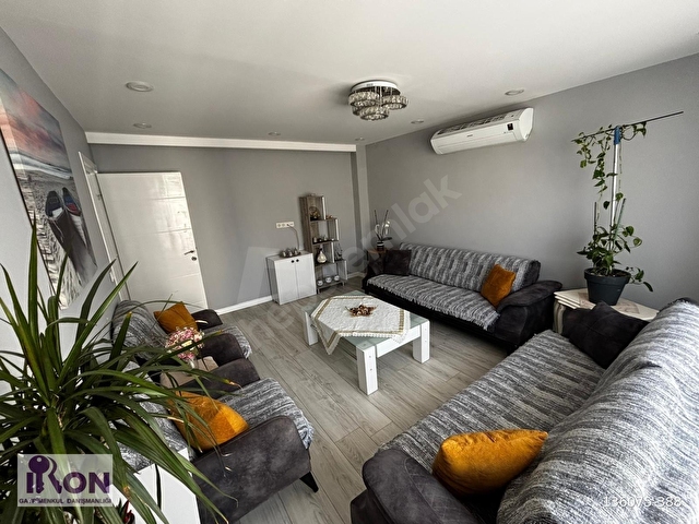 BODRUM KONACIKTA KİRALLIK GENİŞ EŞYALI 2+1 DAİRE