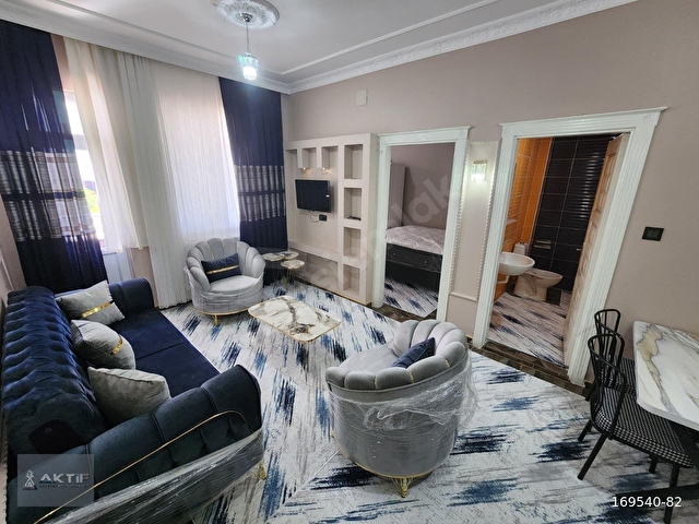 AKTİF DEN YENİ MOBİLYALI,YÜKSEK KİRA GETİRİLİ SATILIK DAİRE