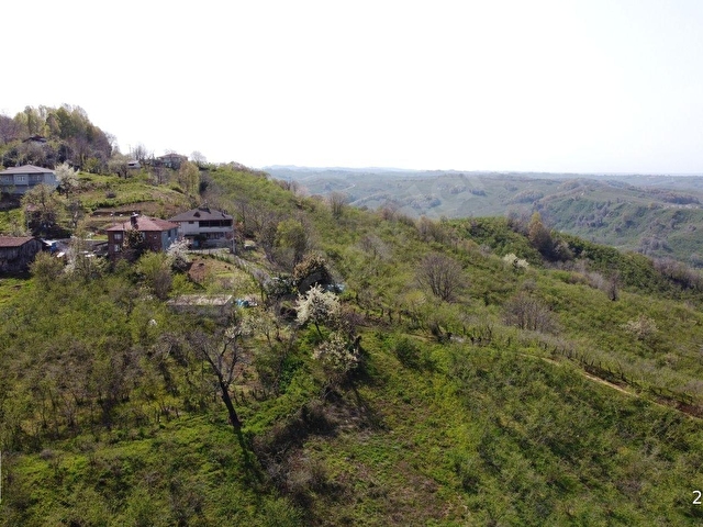 AKÇAKOCA HEMŞİN KÖYÜNDE DOĞA VE DENİZ MANZARALI ARAZİ - Görsel 10