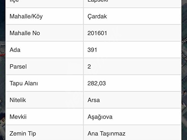 ÇANAKKALE LAPSEKİDE DENİZE SADECE 140 m TEK TAPU - Görsel 2
