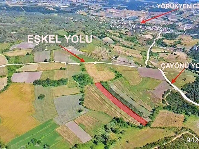 İDENOVAdan Mudanya Yörükyenicesi Ada 183 Parsel 93 Yatırımlık Tarla