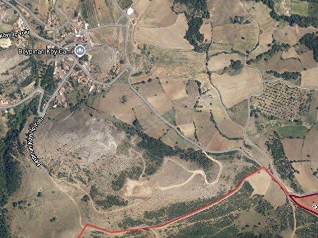 İZNİK GÖLÜ YAKINI BURSA BEYPINAR KÖYÜNDE 12DÖNÜM YOLA CEPHE YATIRIMLIK TARLA - Görsel 4
