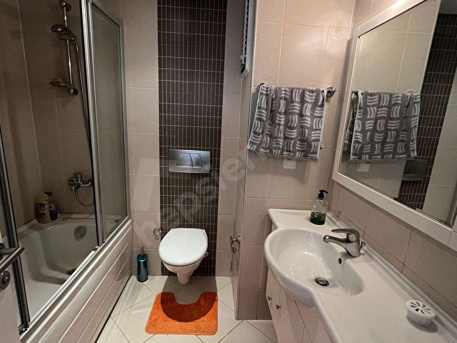 OBA LİLİAN SİTESİNDE EŞYALI HAVUZ MANZARALI 2+1 SATILIK DAİRE - Görsel 10