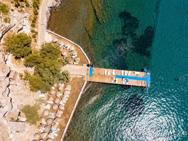 Bodrum Akyarlar Aspat Küçük Akvaryum Koyunda Kiralık 2+1 Daire - Görsel 13