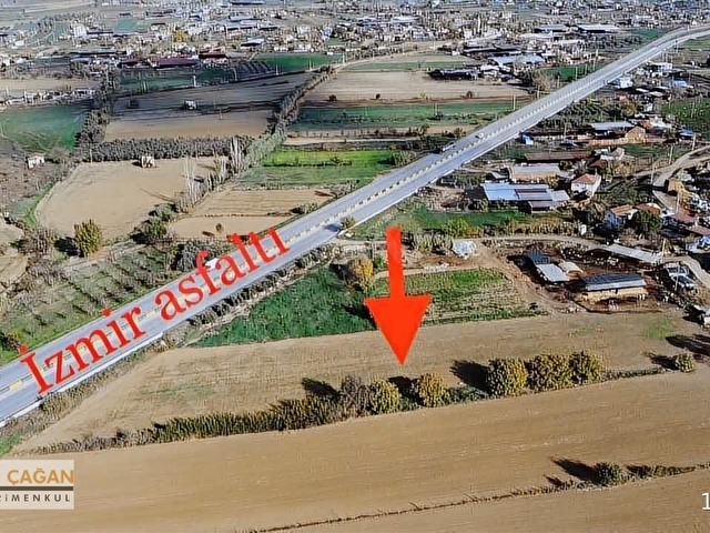 TİRE ÇAĞAN GAYRIMENKUL DEN İZMİR ASFALTINA SIFIR KONUMDA ARAZİ - Görsel 18