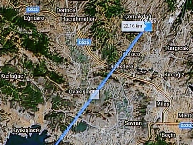 MUĞLA MİLAS ASFALTA, 30m CEPHELİ,6800M2, MUSTAKİL TAPU, SATILIK - Görsel 19