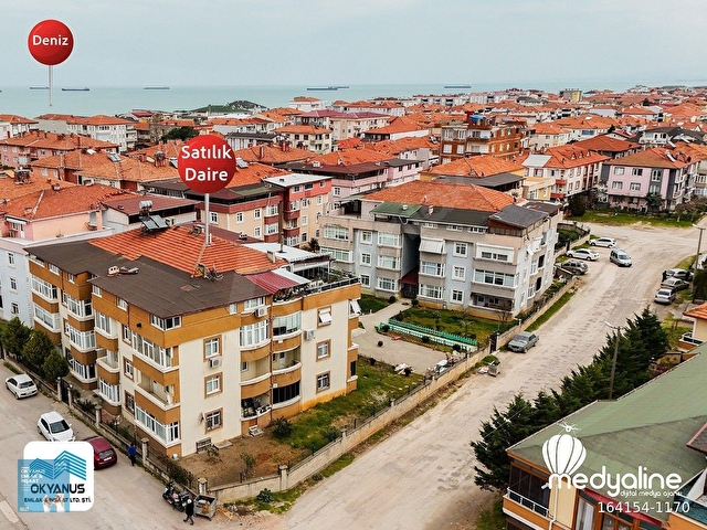 KARASUDA DENİZE 150 m MESAFEDE MUTFAK AYRI FIRSAT DAİRE