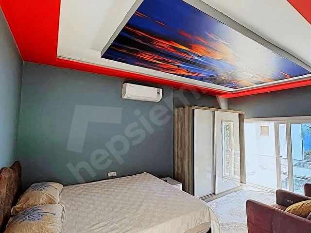 Yahşi Yakını Site İçerisinde Deniz Manzaralı Satılık Villa - Görsel 30