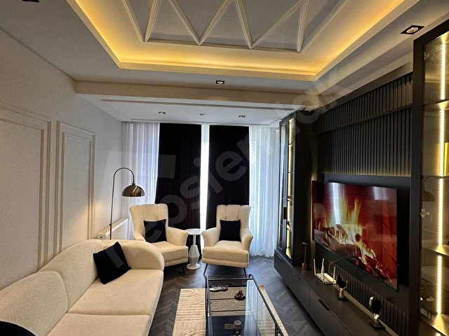 ATAKUMDA LÜKS EŞYALI HAVUZLU DENİZ MANZARALI KONSENPT 1+1 DAİRE - Görsel 15